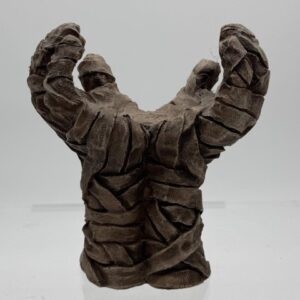 29017 Ceramic Mummy Hands Candle Holder (1) (Large) (Small)