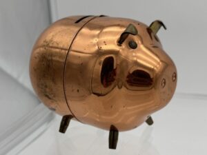 29018 Brass pig Bank (1) (Large) (Small)