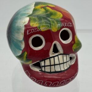29025 Painted Skull From Mexico (1) (Large) (Small)