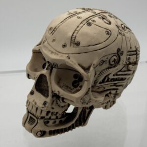 29029 Ceramic Skull from Mexico (1) (Large) (Small)