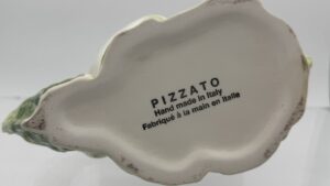 29030 Italy Pizzato Porcelain Ceramic Hand Made Bunny Pitcher (2) (Large) (Small)